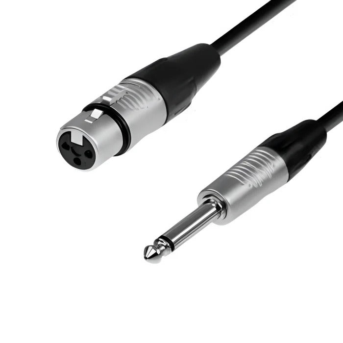 Micrófono Multimedia XLR a Jack 6.3mm Cable 4.5 Metros DM24K
