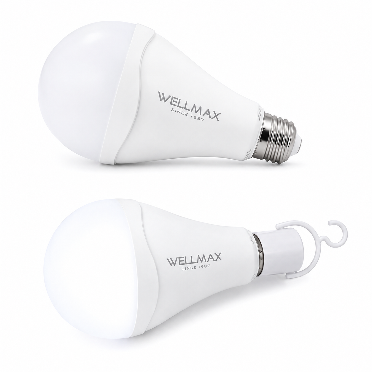 Ampolleta LED Recargable de Emergencia Wellmax Super Nova 9W