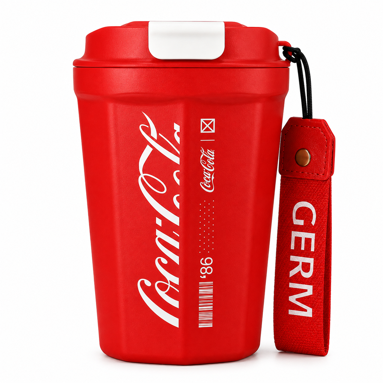 Vaso Termico MUG Germ Coca-Cola Acero Inoxidable 390ML Red