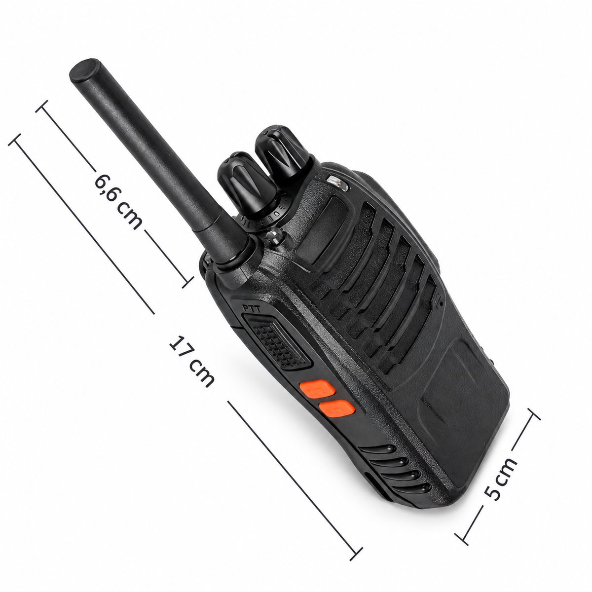 KIT de 2 Radio Transmisores Philco Walkie Talkie 16KM MD-216