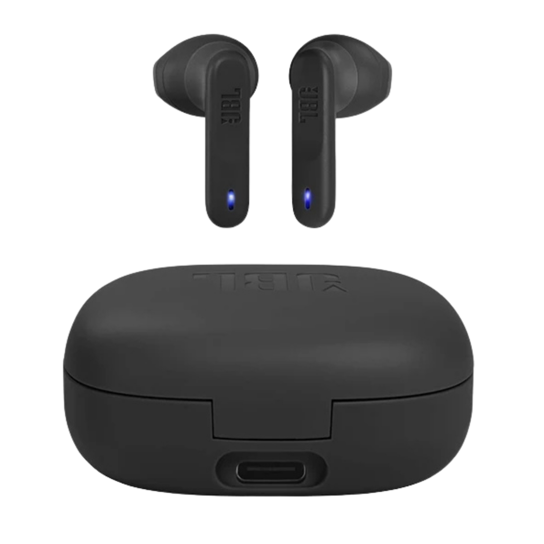Audífonos Bluetooth JBL Wave Flex Black 32Hrs Deep Bass IP54