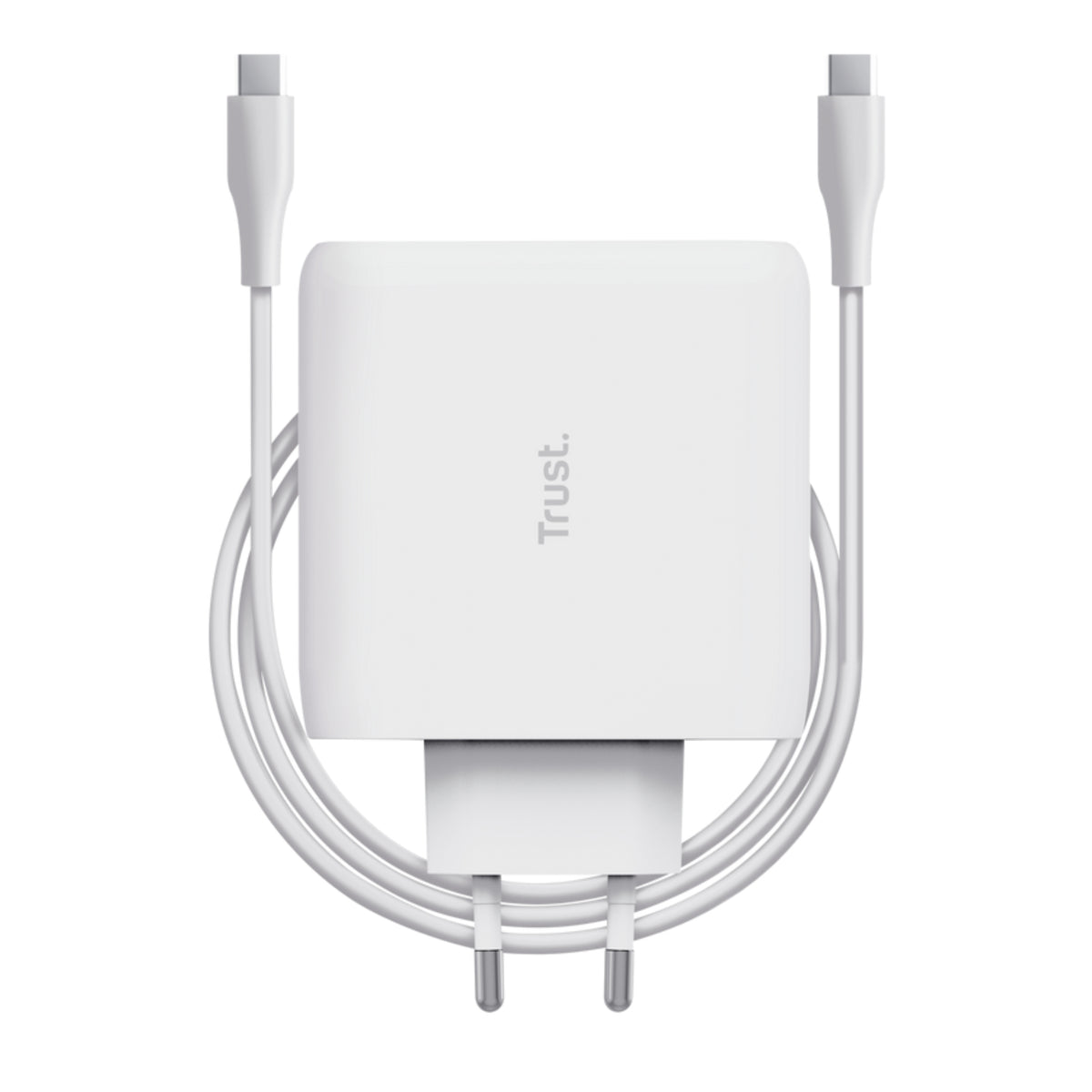 Cargador Trust Universal USB-C 65W / 3A + Cable C/C de 2Mts