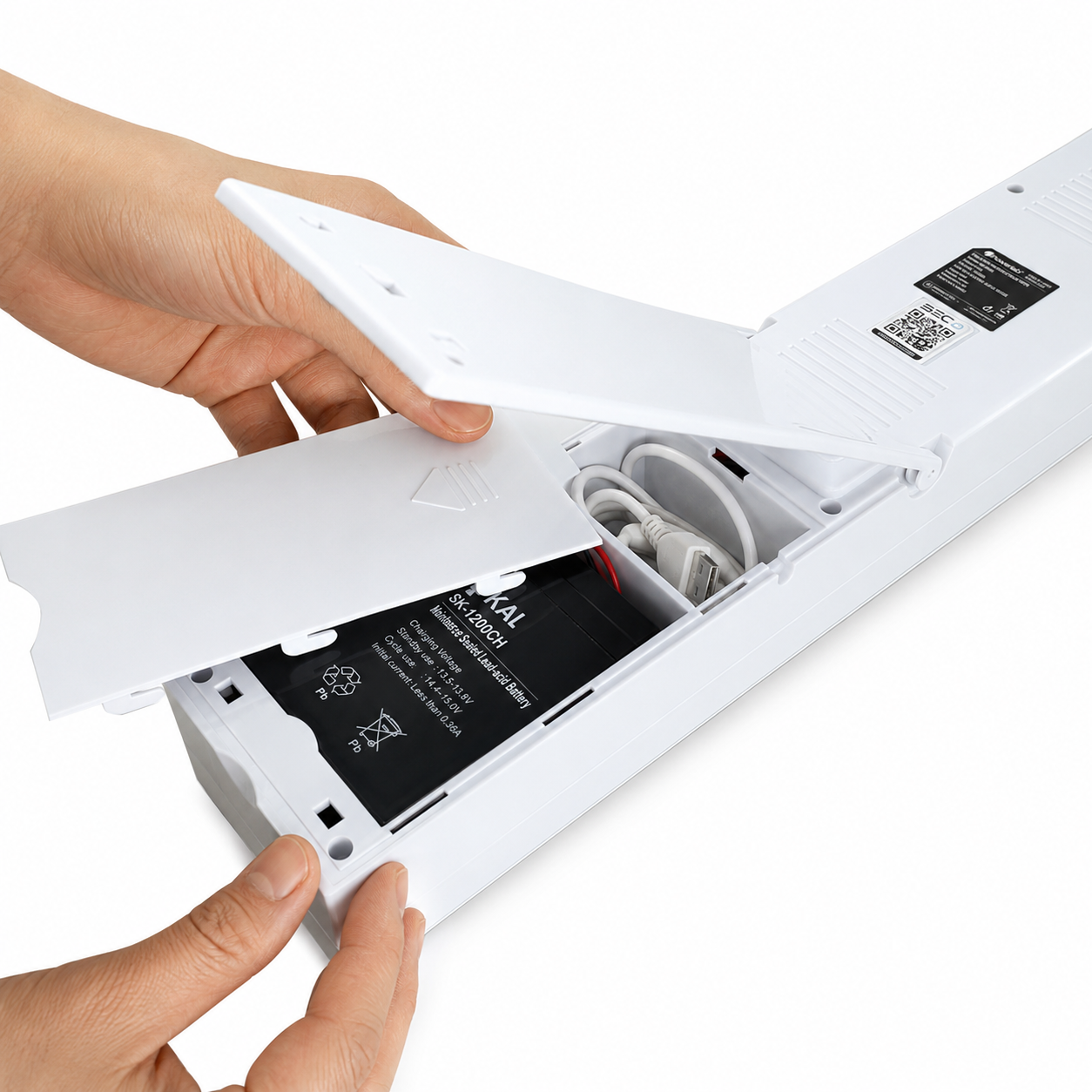 Lampara de Emergencia Recargable 160 LED 24Hrs con Powerbank