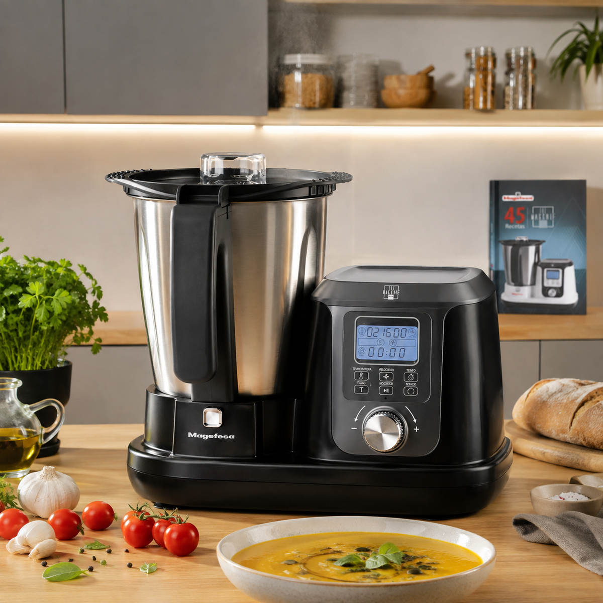 Robot de Cocina Profesional MAGCHEF Magefesa MGF4550 Premium