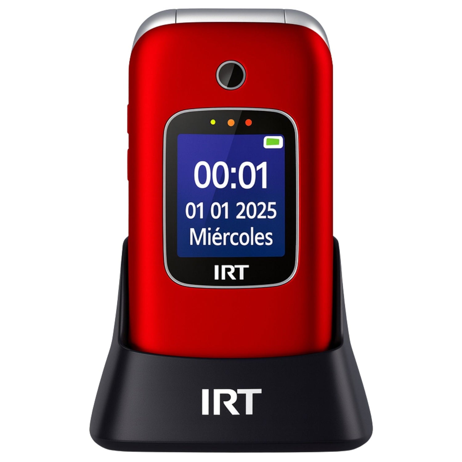Teléfono IRT Senior 4G S. O. S para Adulto Mayor Almeja 330R