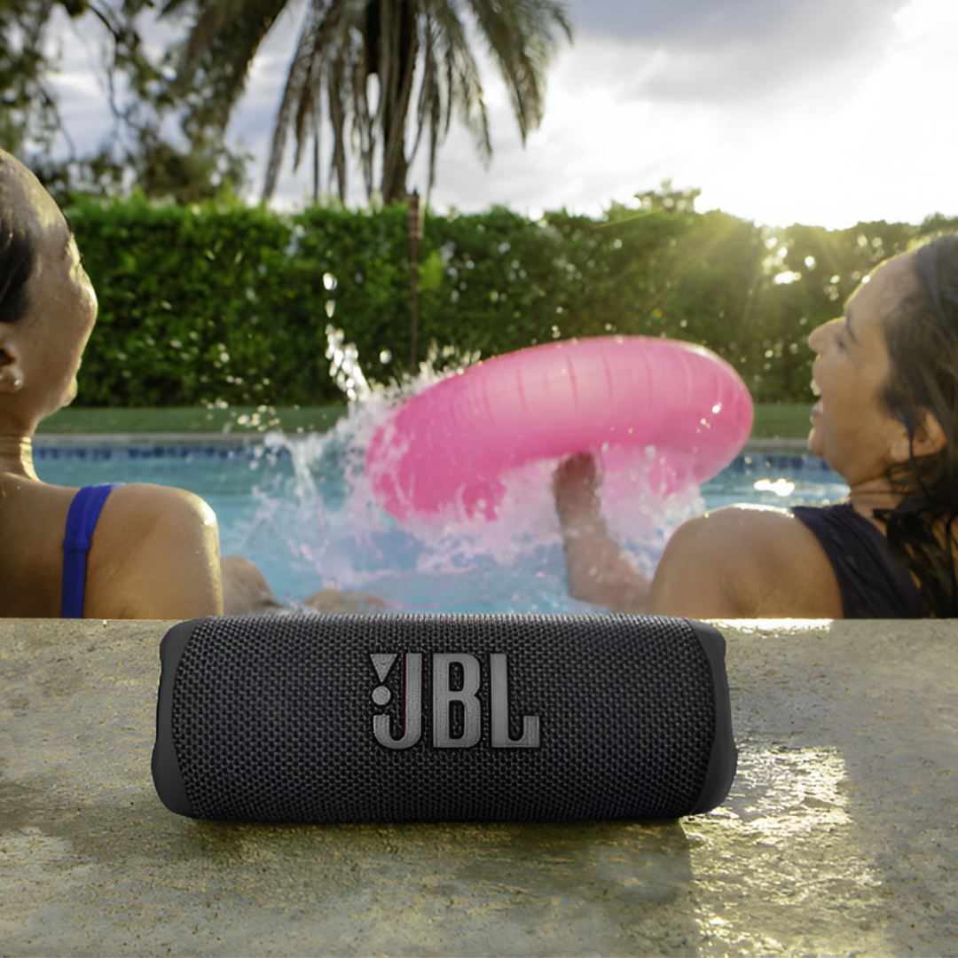 Parlante Portátil JBL Flip 6 Black Edition Waterproof 12 Hrs