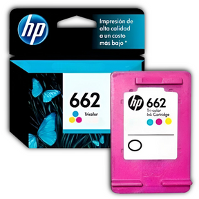Tinta HP 662 Tricolor Cartridge Original CZ104AL 2ML Color
