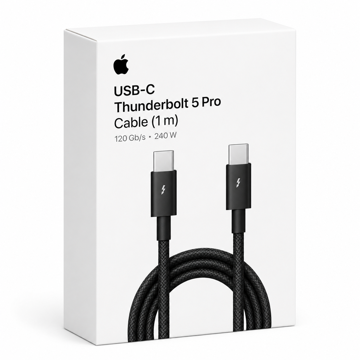 Cable Thunderbolt 5 Pro USB‑C 240W / 120 Gbs/  1MT