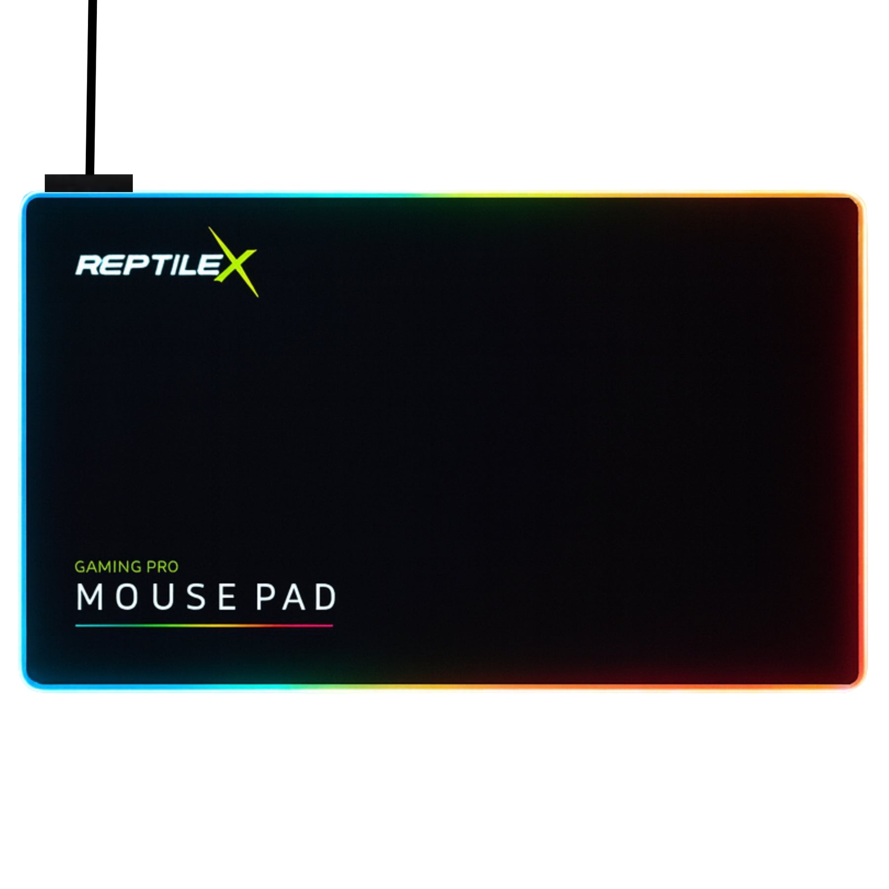 Mouse Pad Gamer Reptilex con IluminaciónRgb 250X350X4mm  Rx0023