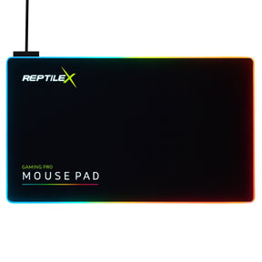 Mouse Pad Gamer Reptilex con IluminaciónRgb 250X350X4mm  Rx0023