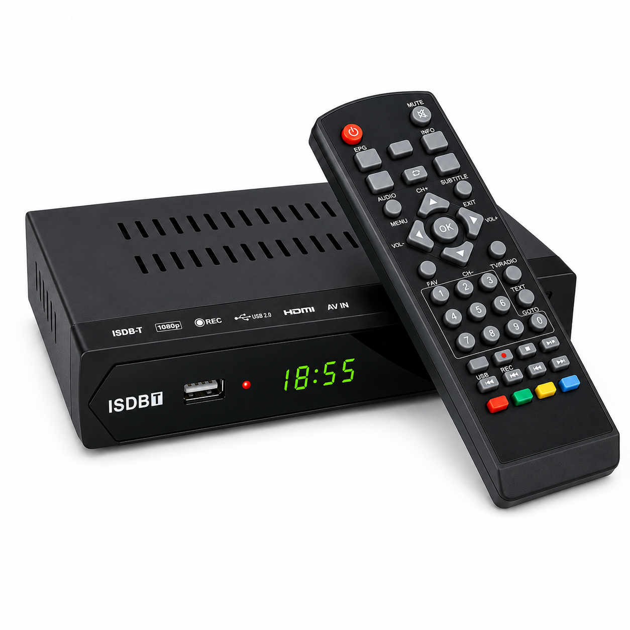 Decodificador de Señal Digital para TV ISDB-T High Power