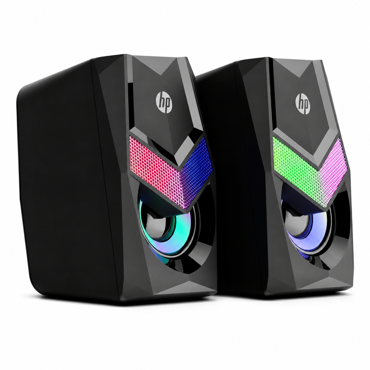 Parlante USB HP Multimedia con Iluminación RGB DHE-6000