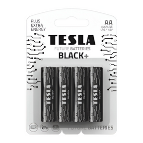 Pack 12 Pilas Tesla Black+ AA T-ES-011 Alcalina High Power