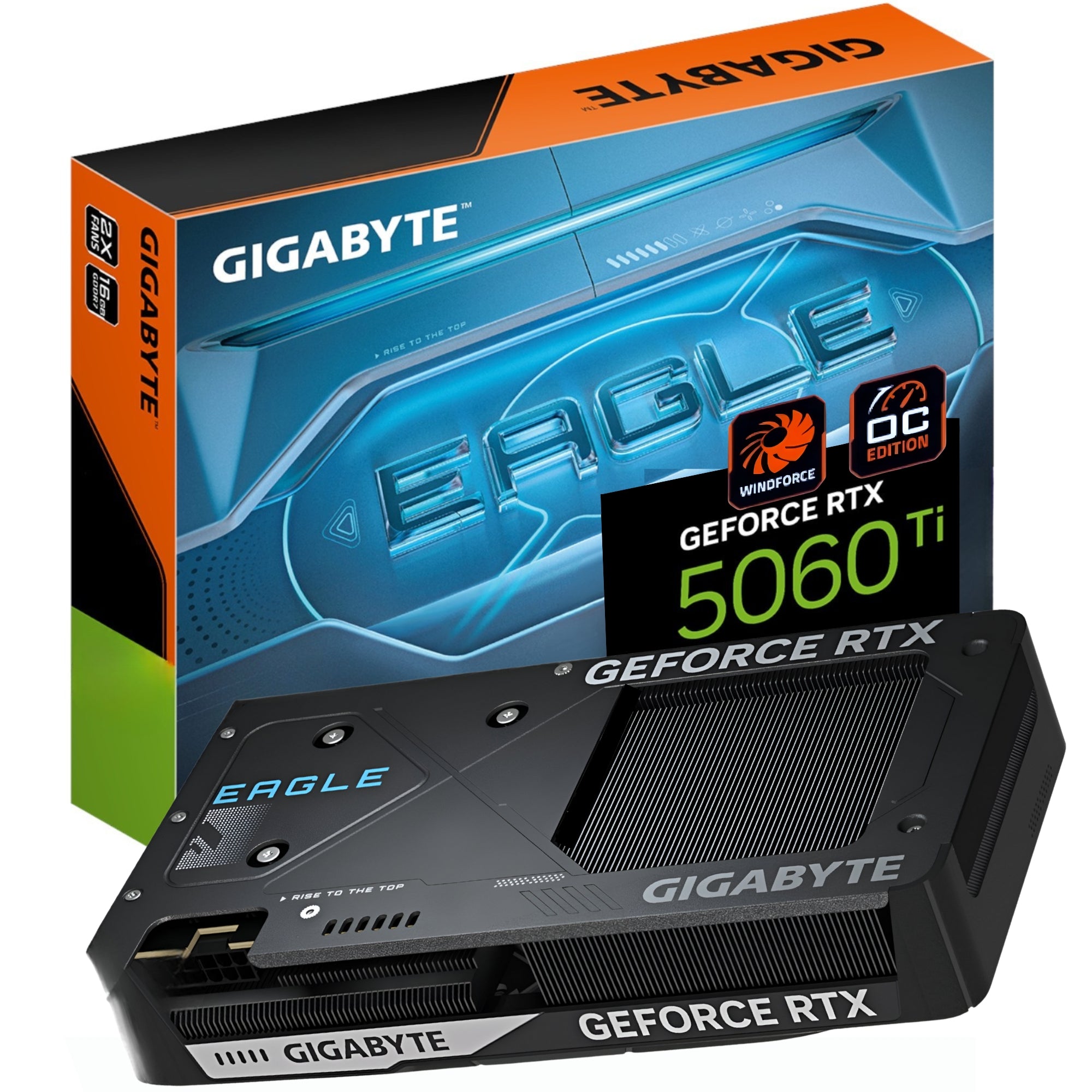 Tarjeta de Video Gigabyte 5060TI Eagle OC 16 GB Dual FAN