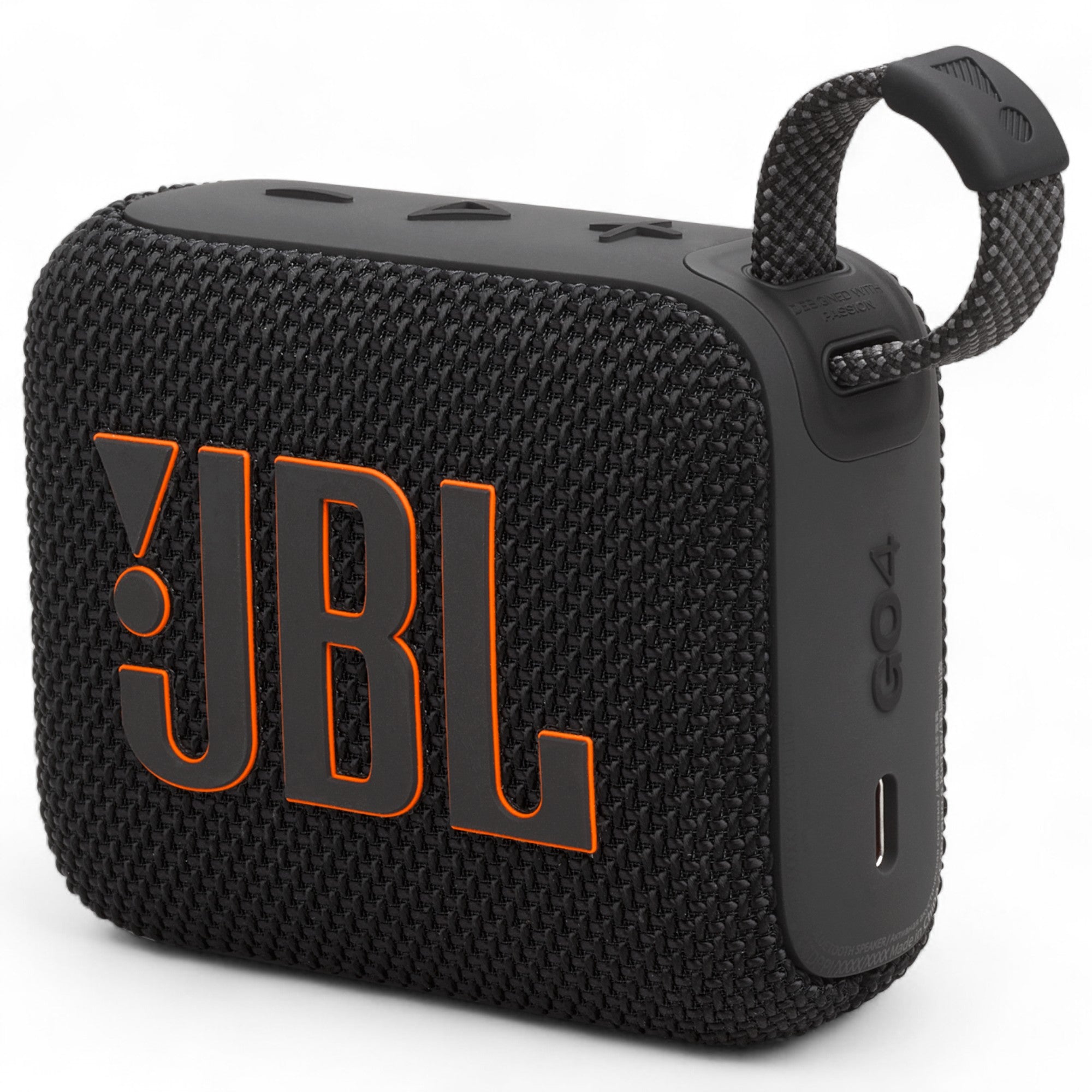 Parlante Portátil JBL GO 4 Black Bluetooth 5 Waterproof IP67