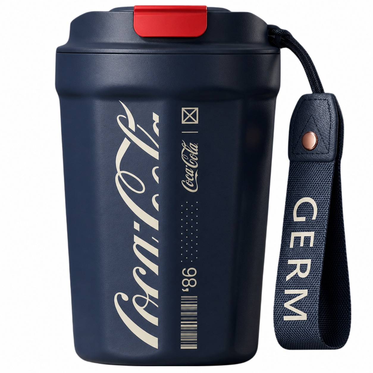 Vaso Termico MUG Germ Coca-Cola Acero Inoxidable 390ML Navy