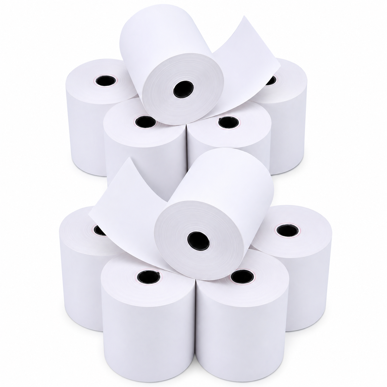 Rollo Térmico 80X80mm (Pack 10 Unidades) Premium Quality 59G