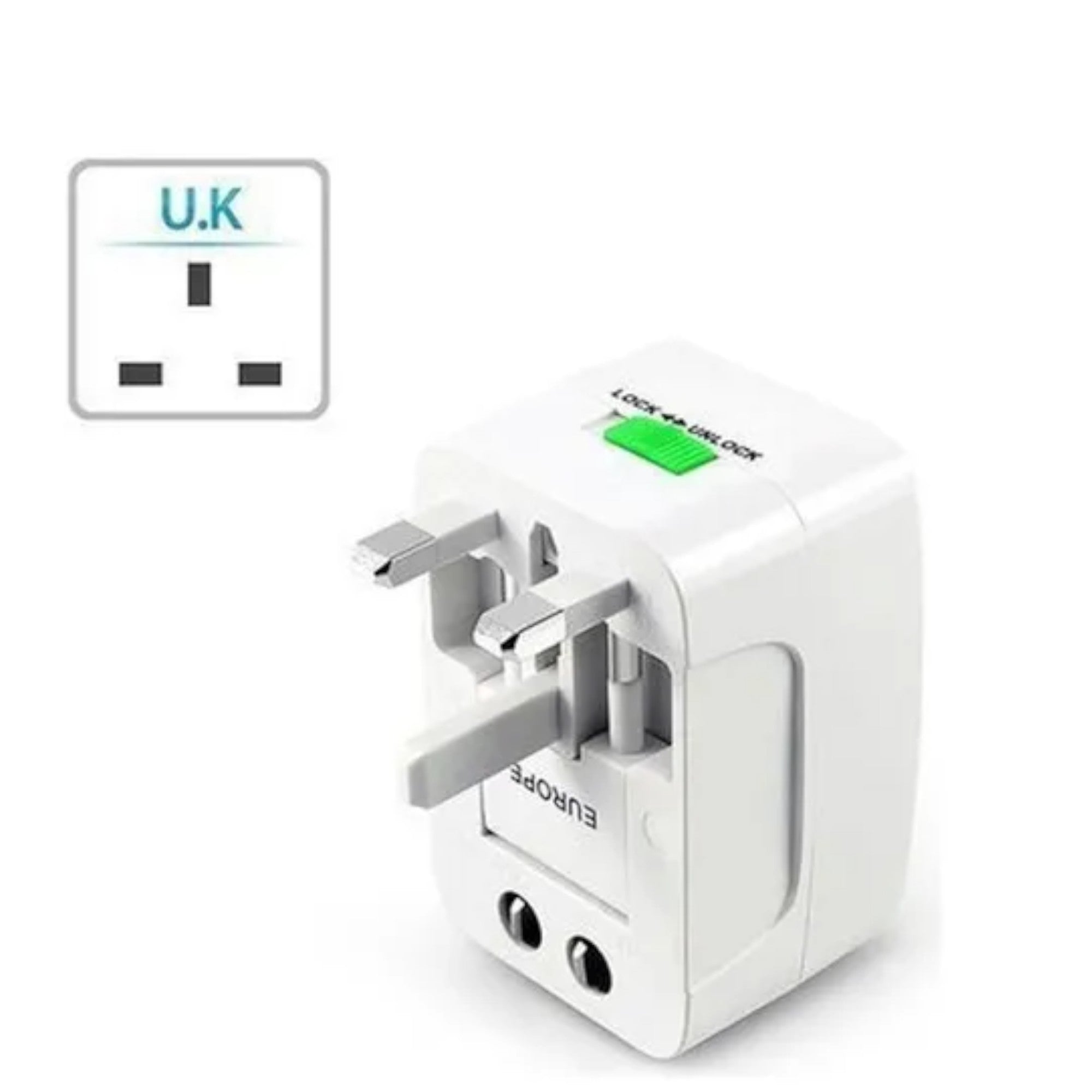 Adaptador de Corriente Universal para Viaje (4en1) 110V/220V