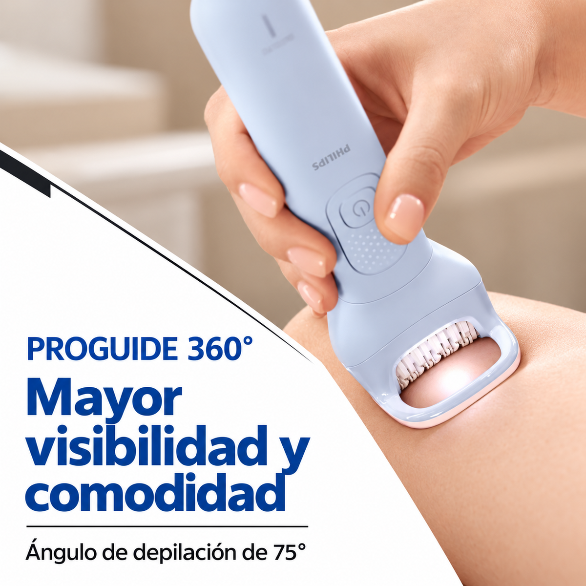 Depiladora Philips BRE-7000 Recargable Uso Húmedo o Seco
