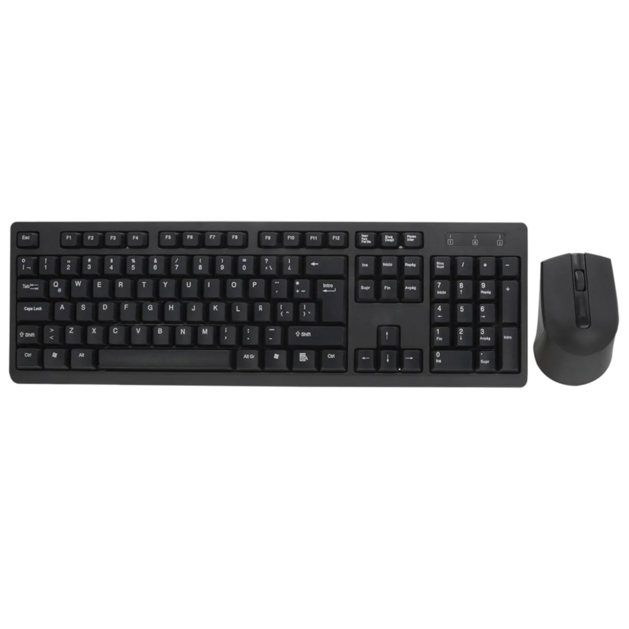 Mouse y Teclado Inalámbrico Philips Quiet Edition USB 2.4Ghz