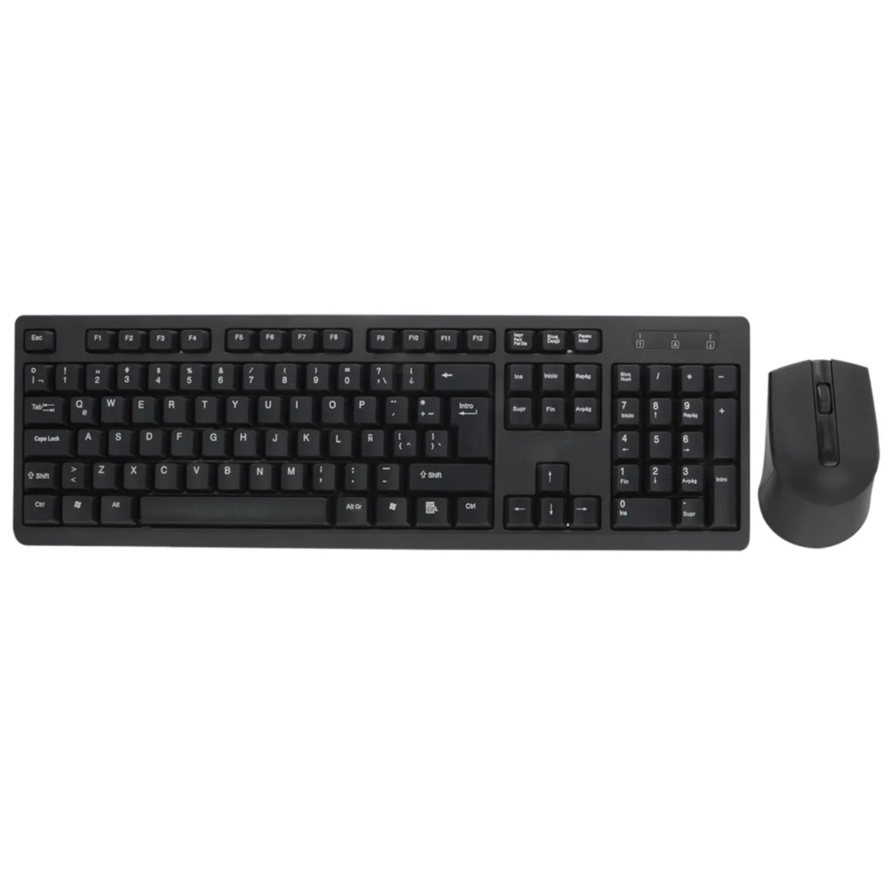 Mouse y Teclado Inalámbrico Philips Quiet Edition USB 2.4Ghz