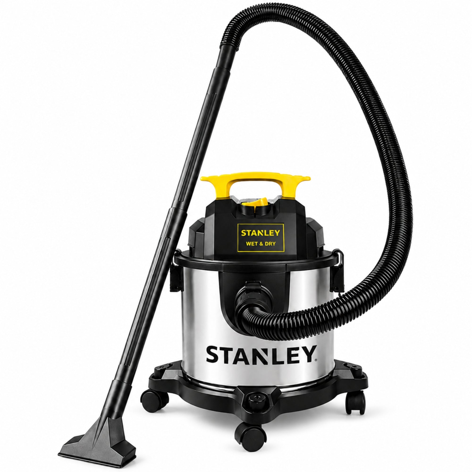 Aspiradora y Sopladora Stanley Inox 15LT 960W Seco y Humedo