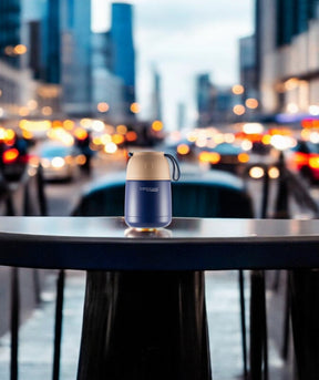 Termo de Comida Inox Cool BS25 450ml Azul Thermos DDFJ450BL3