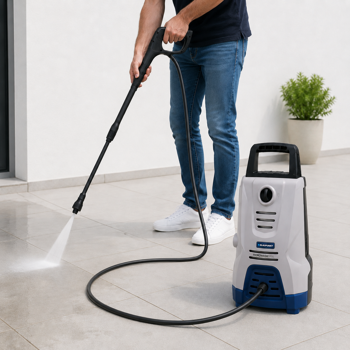 Hidrolavadora Blaupunkt High Pressure 340L/H Hidrowash 1400W