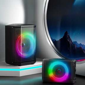 Parlante Bluetooth Flaming Chroma RGB 40W RMS c/Mic Wireless