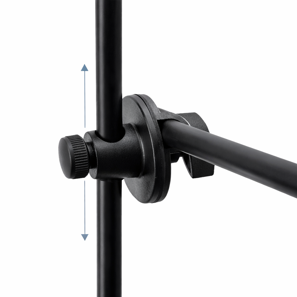 Atril De Microfono Profesional Telescópico / Ajustable MS200