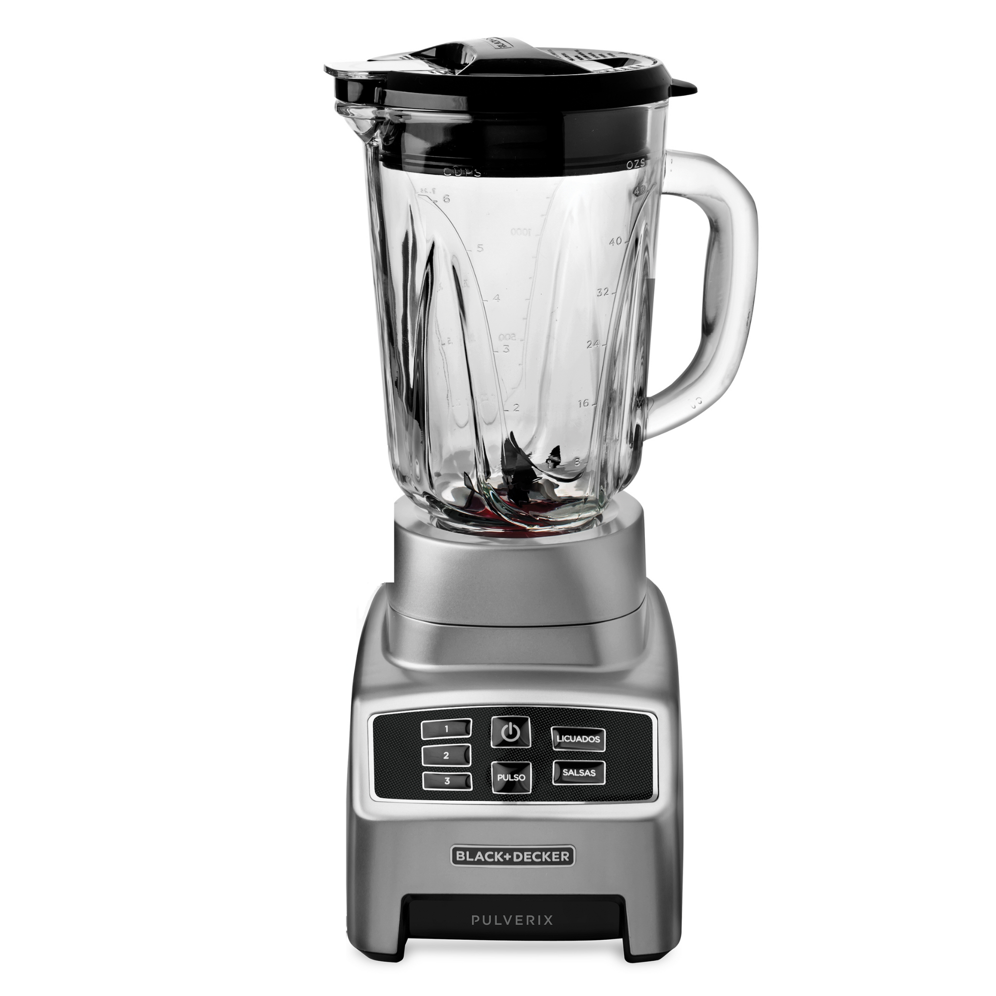 Licuadora Black + Decker Touch 700W Pulverix PRO BL1840MS-CL