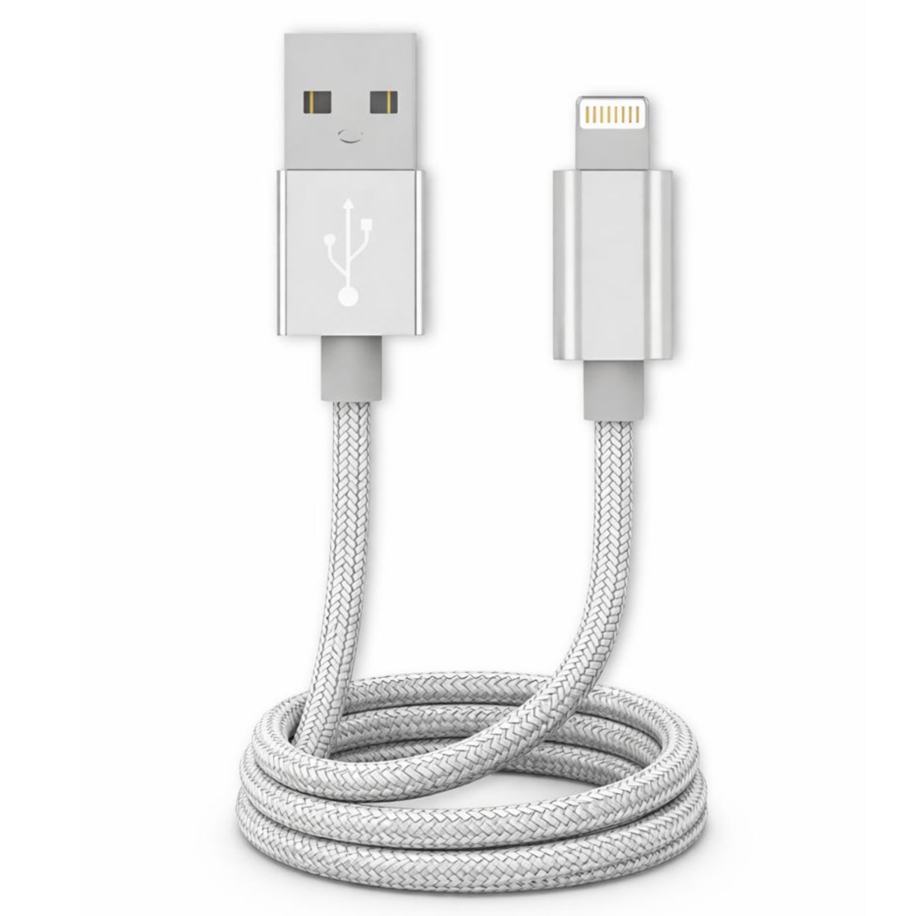 Cable De Datos Fujitel Lightning Acordonado 1m para CarPlay