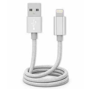 Cable De Datos Fujitel Lightning Acordonado 1m para CarPlay