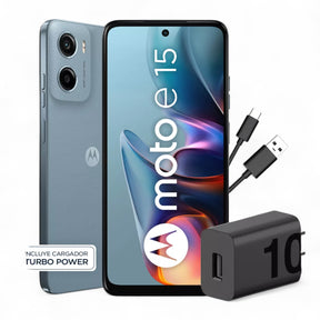 Smartphone Motorola Moto E15 de 6" /2GB RAM Blue XT523-8P