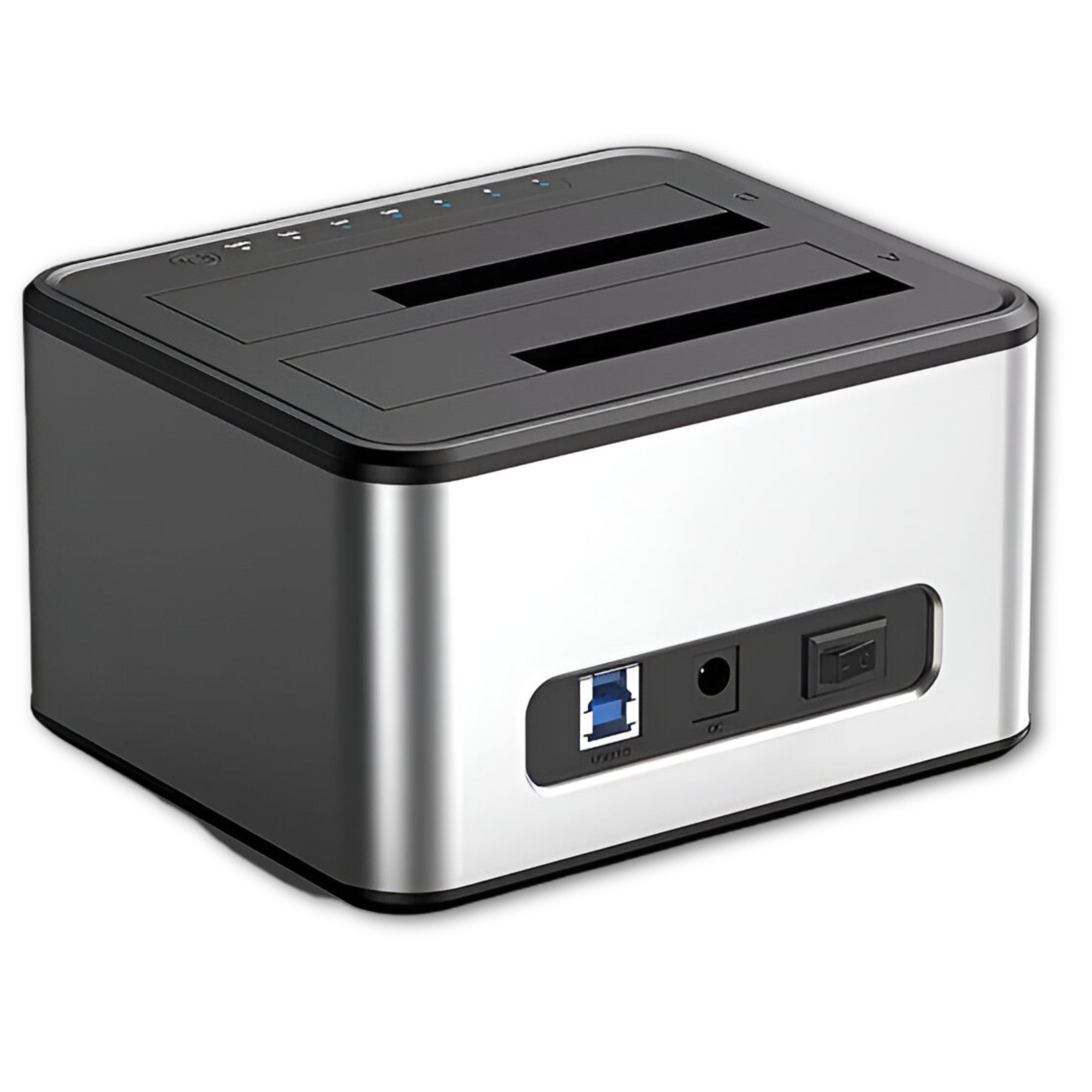 Lector de Discos SATA USB 3.0 Dock Station Dual 5 GBPS K250D