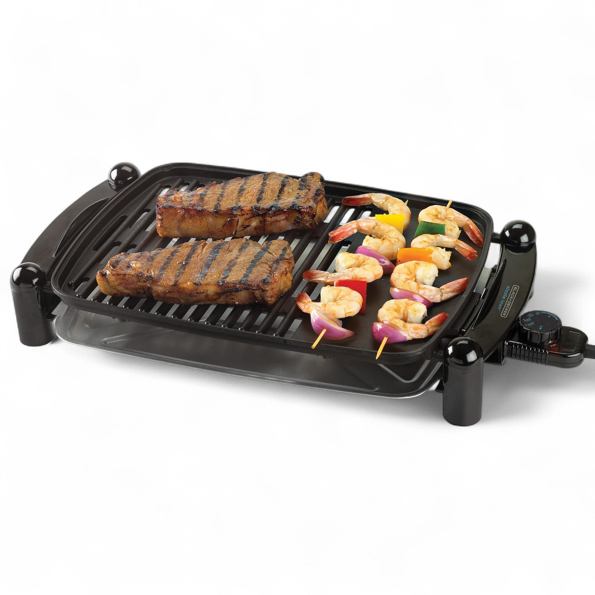 Parrilla Electrica Antiadherente Black + Decker IG201-CL