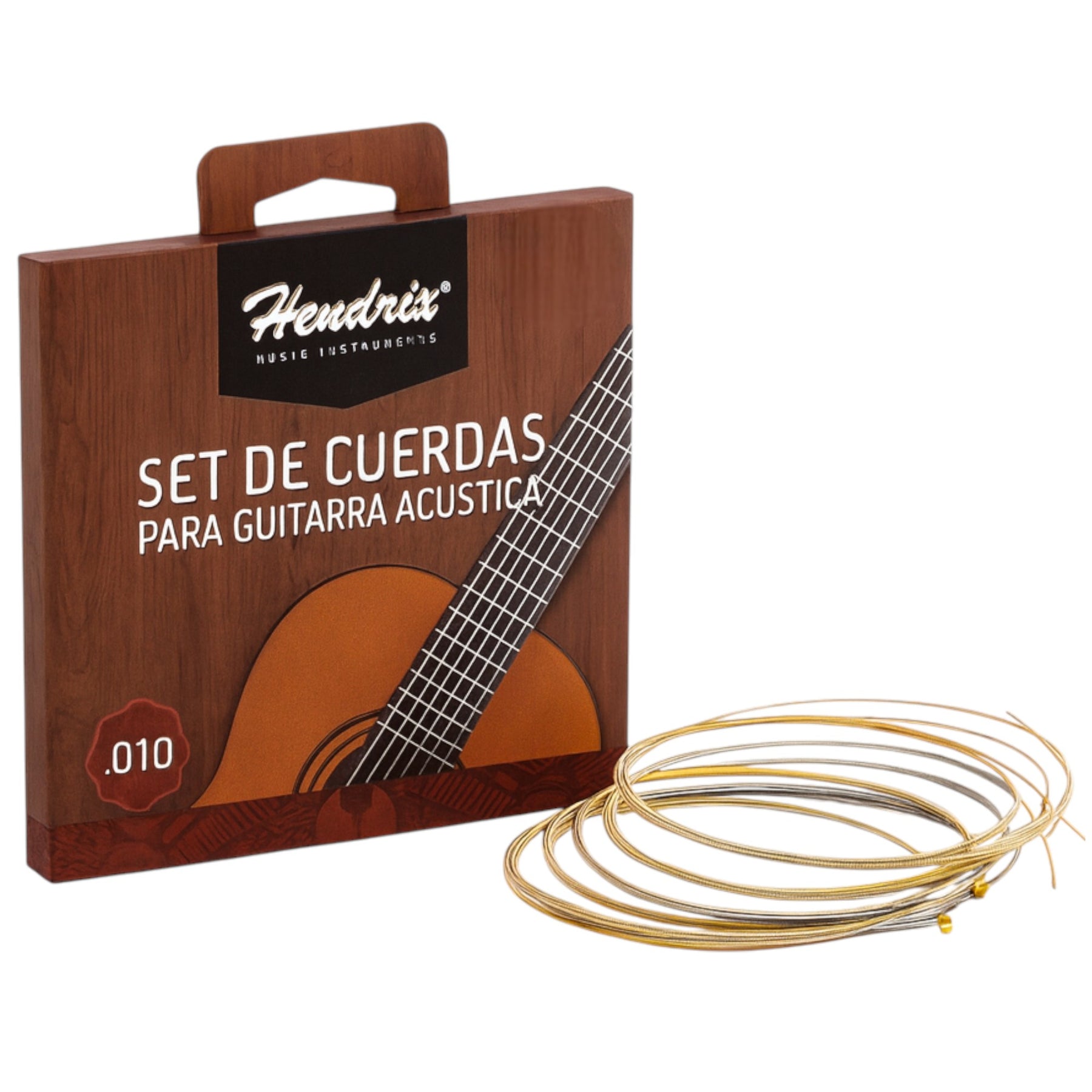Cuerda De Guitarra Acustica Metalicas Hendrix Hx0036 Pro.