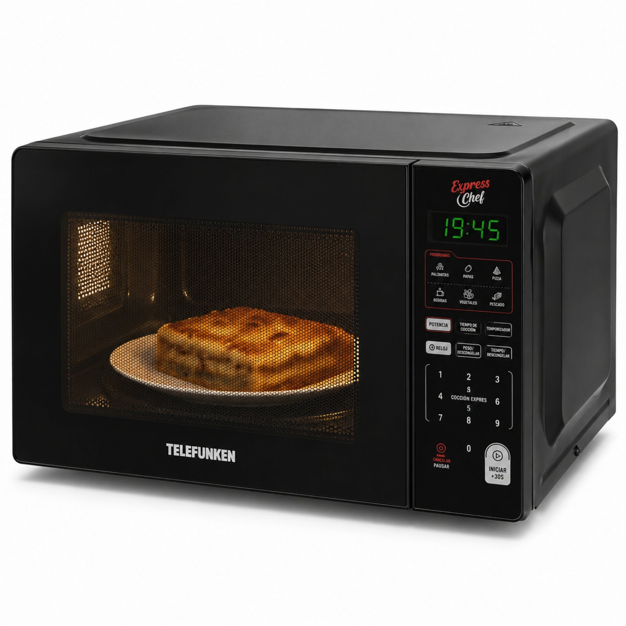 Microondas Express Chef Digital 26 Litros 900W TFK-26D SEC