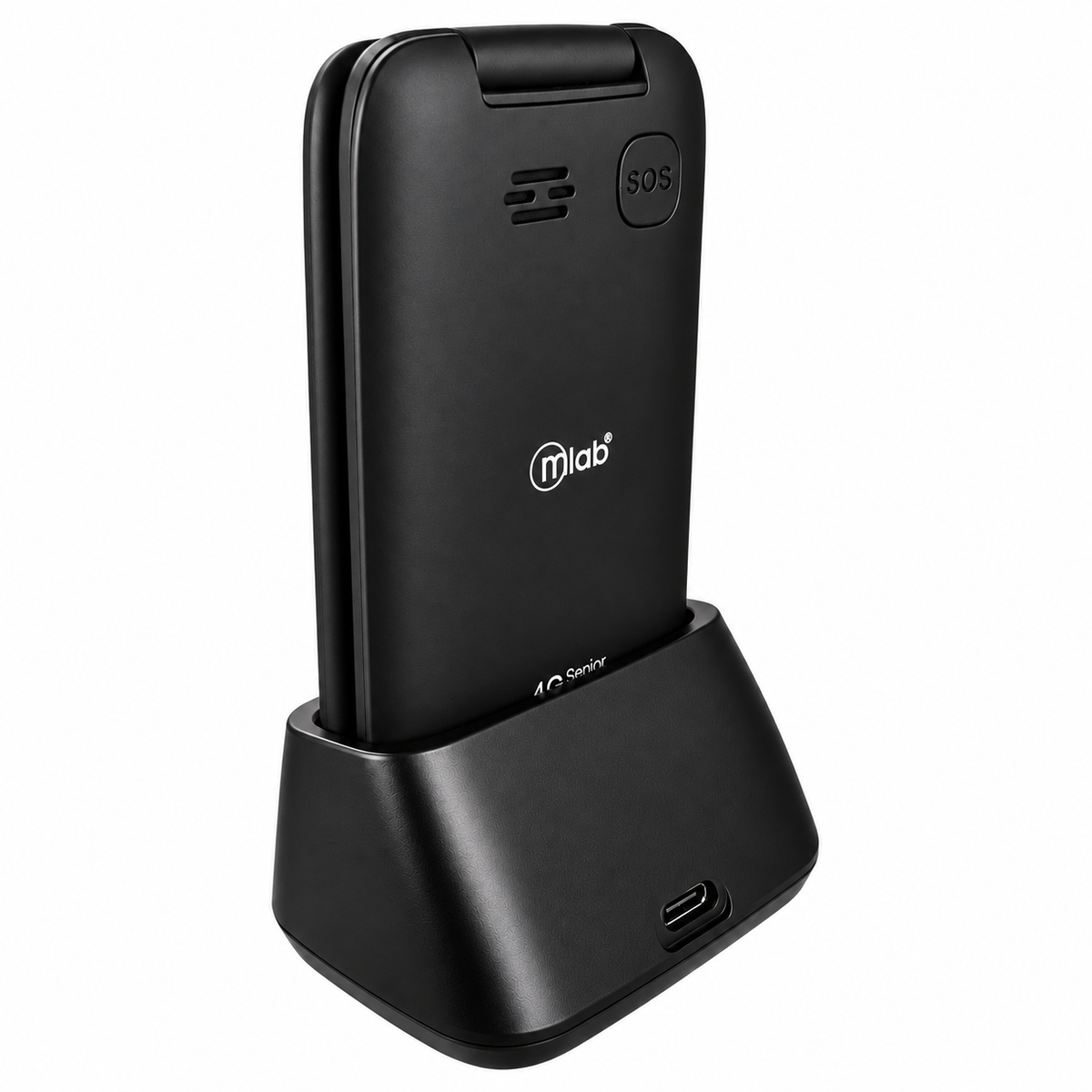 Teléfono Senior Adulto Mayor 4G Almeja con Base de  Carga BK