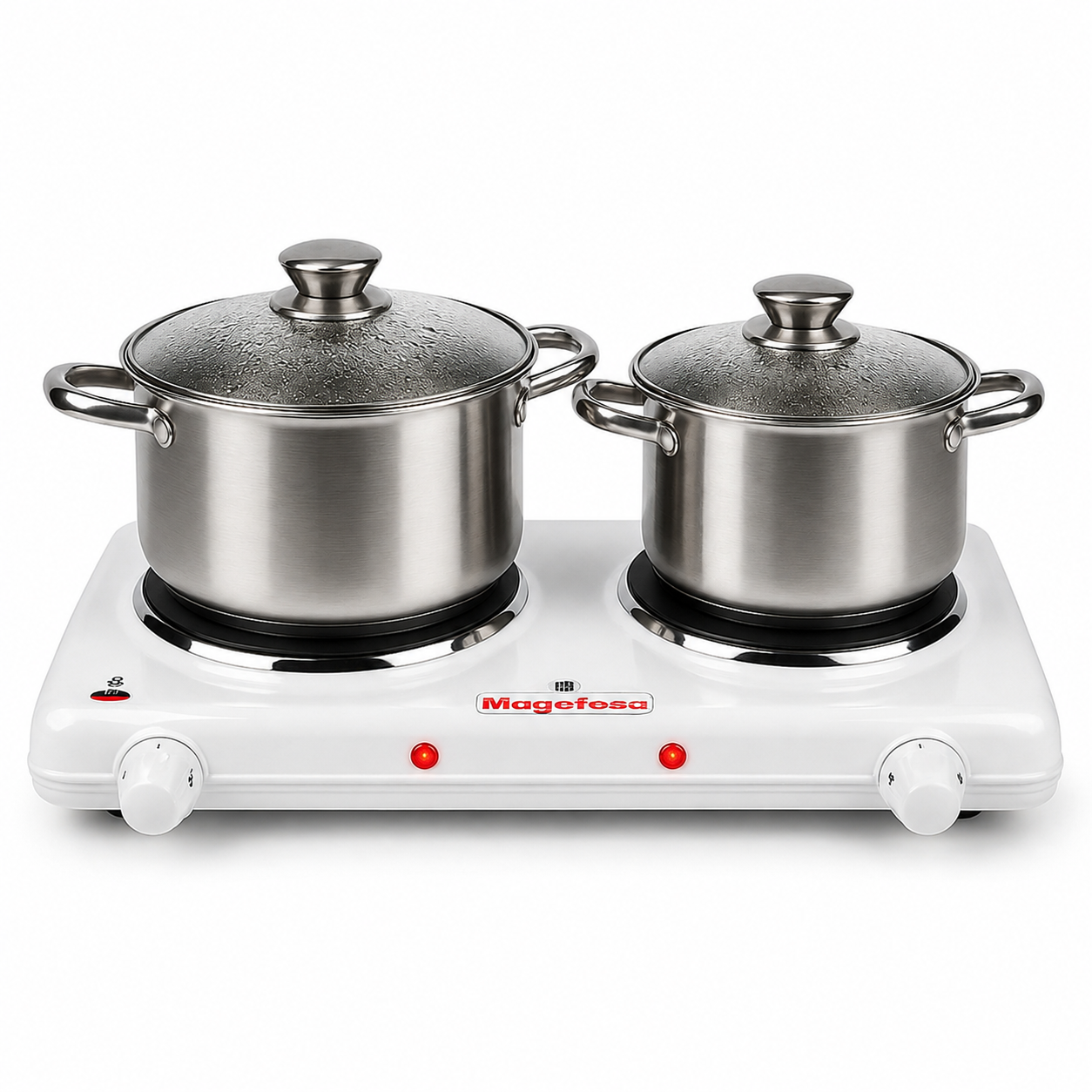 Cocina Eléctrica Multifuncional Magefesa Dual Plate MGF8023