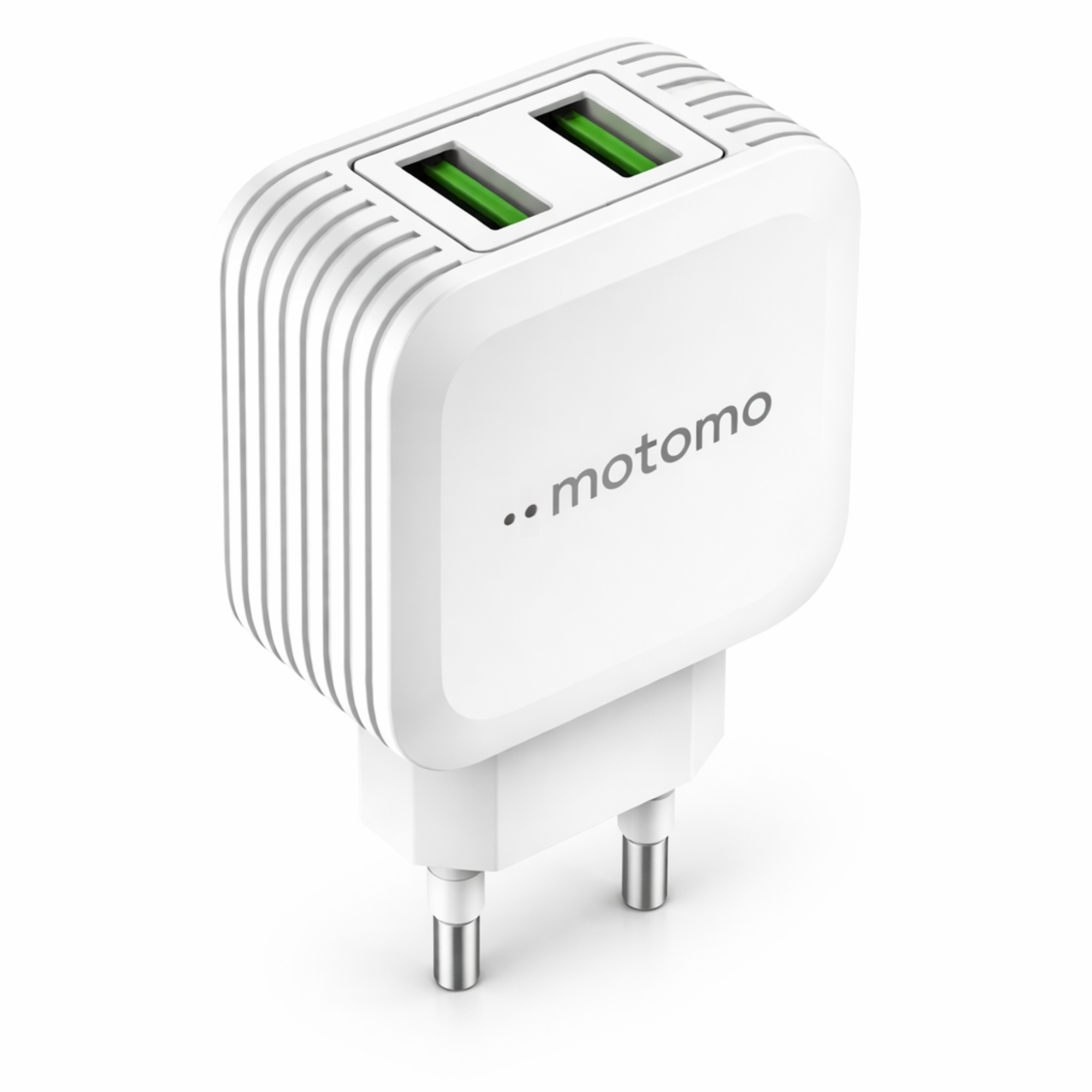 Cargador Motomo Dual USB 12W con Cable Tipo C de 1m SEC