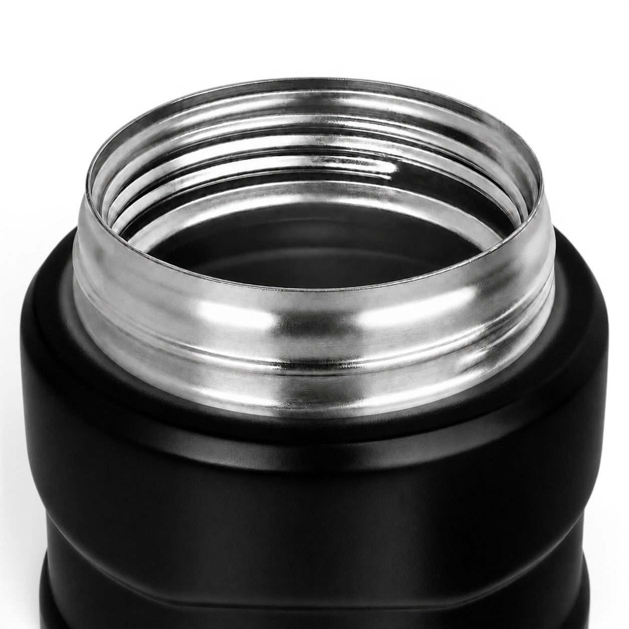 Termo de Comida Premium Inox Thermos King  470ML Negro