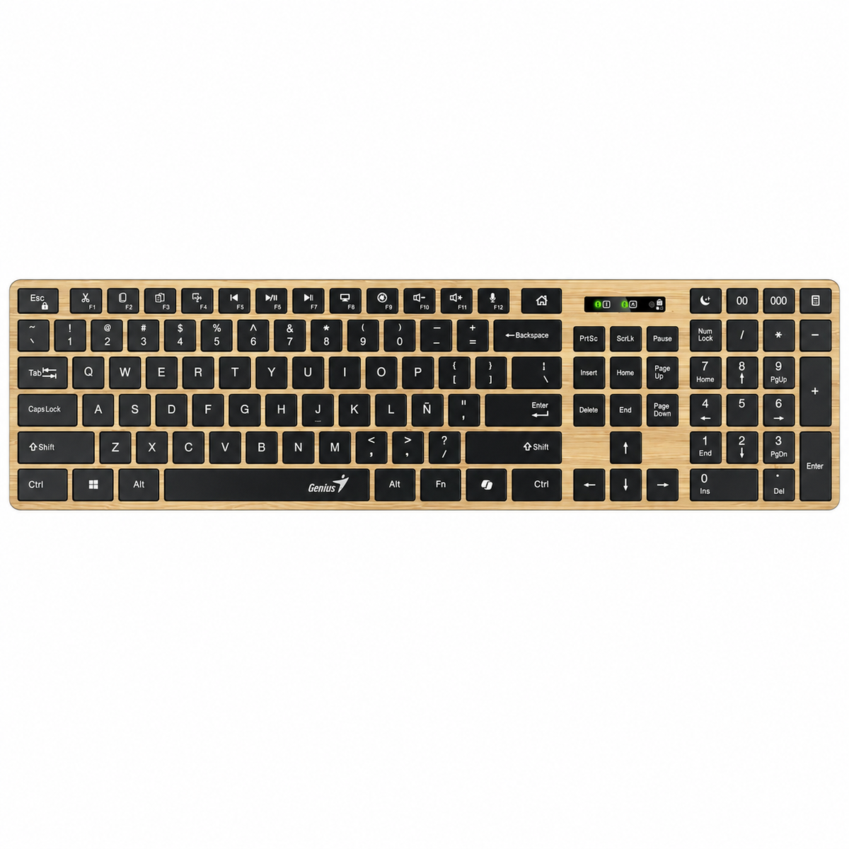 Teclado Dual Wireless Bluetooth + USB 2G Slimstar Copilot AI