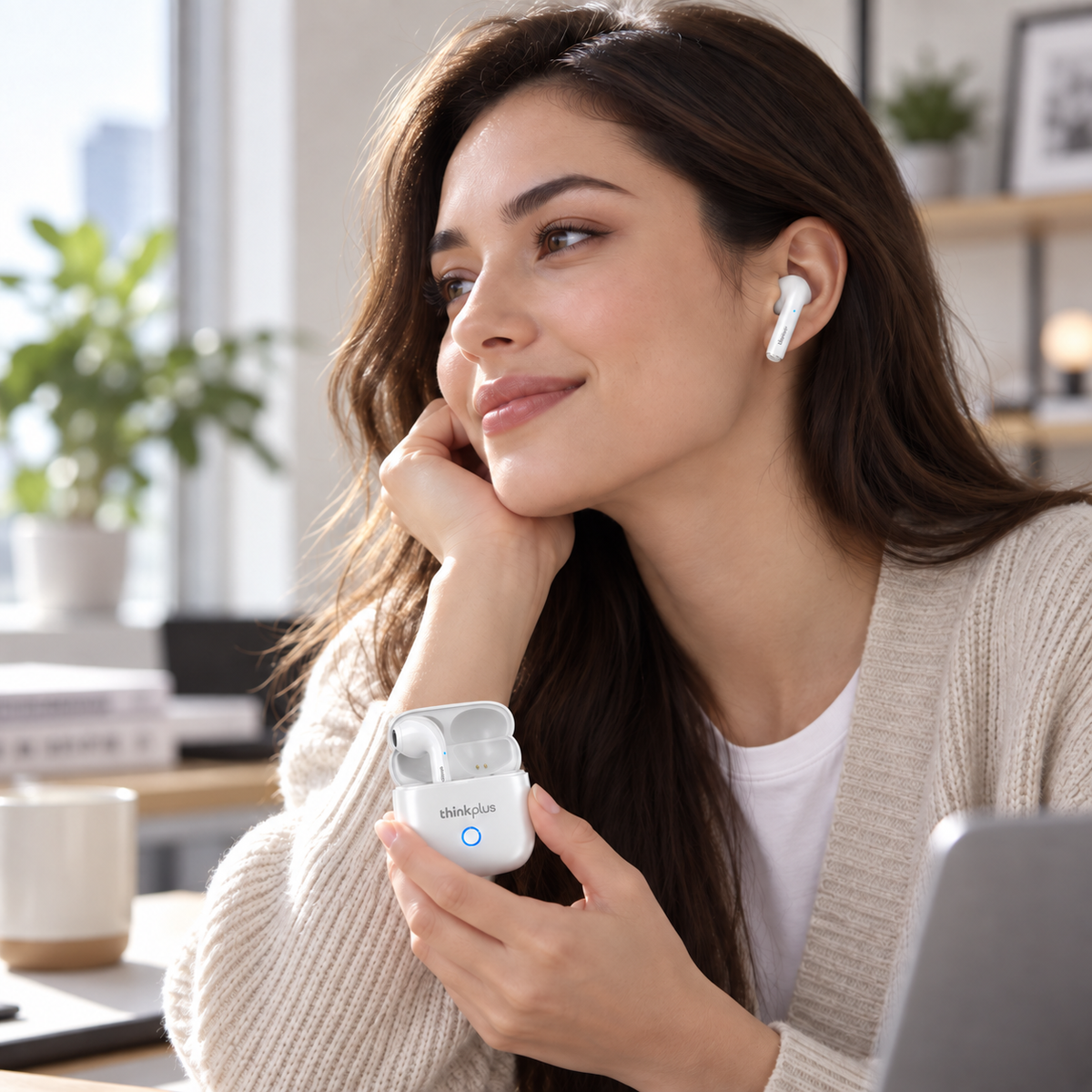 Audífonos Bluetooth TWS Lenovo ThinkPlus LivePods LP50 Touch