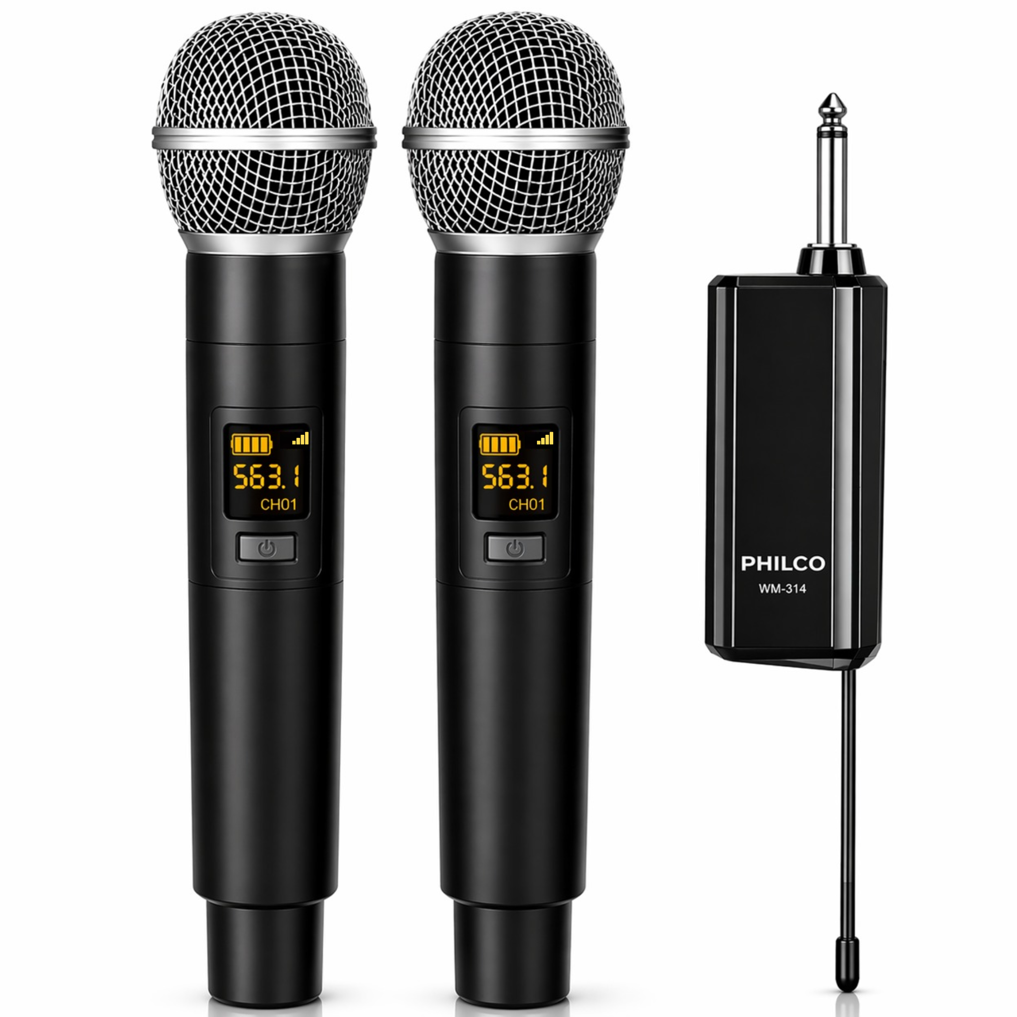 Pack de Micrófonos Inalámbricos UHF WM-314 HIFI Edition