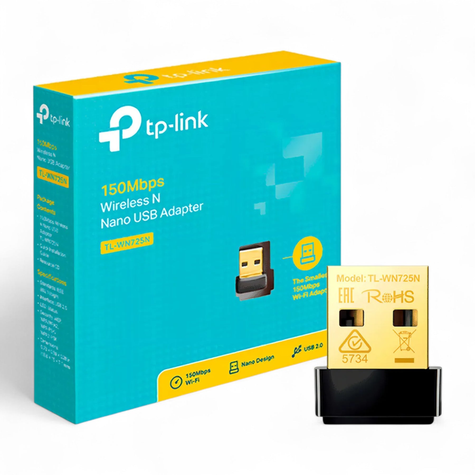 Tarjeta Wifi Tp-Link 150 Mbps  Tl-Wn725N 150Mbps