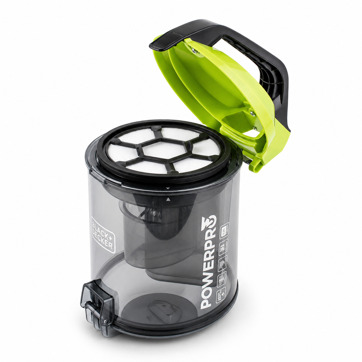 Aspiradora Black+Decker 2000W Power Pro Filtro Hepa VCBD8530