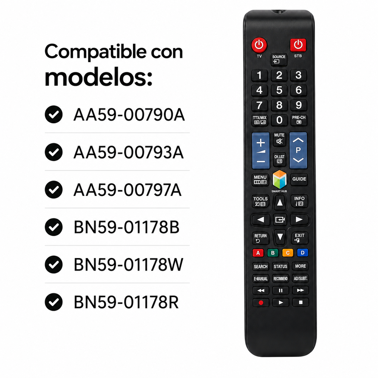 Control Remoto Para Samsung Smart TV Ultima Generación TV11