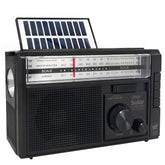Radio AM/ FM/ SW/ BT Recargable USB-C + Carga Solar & Pilas