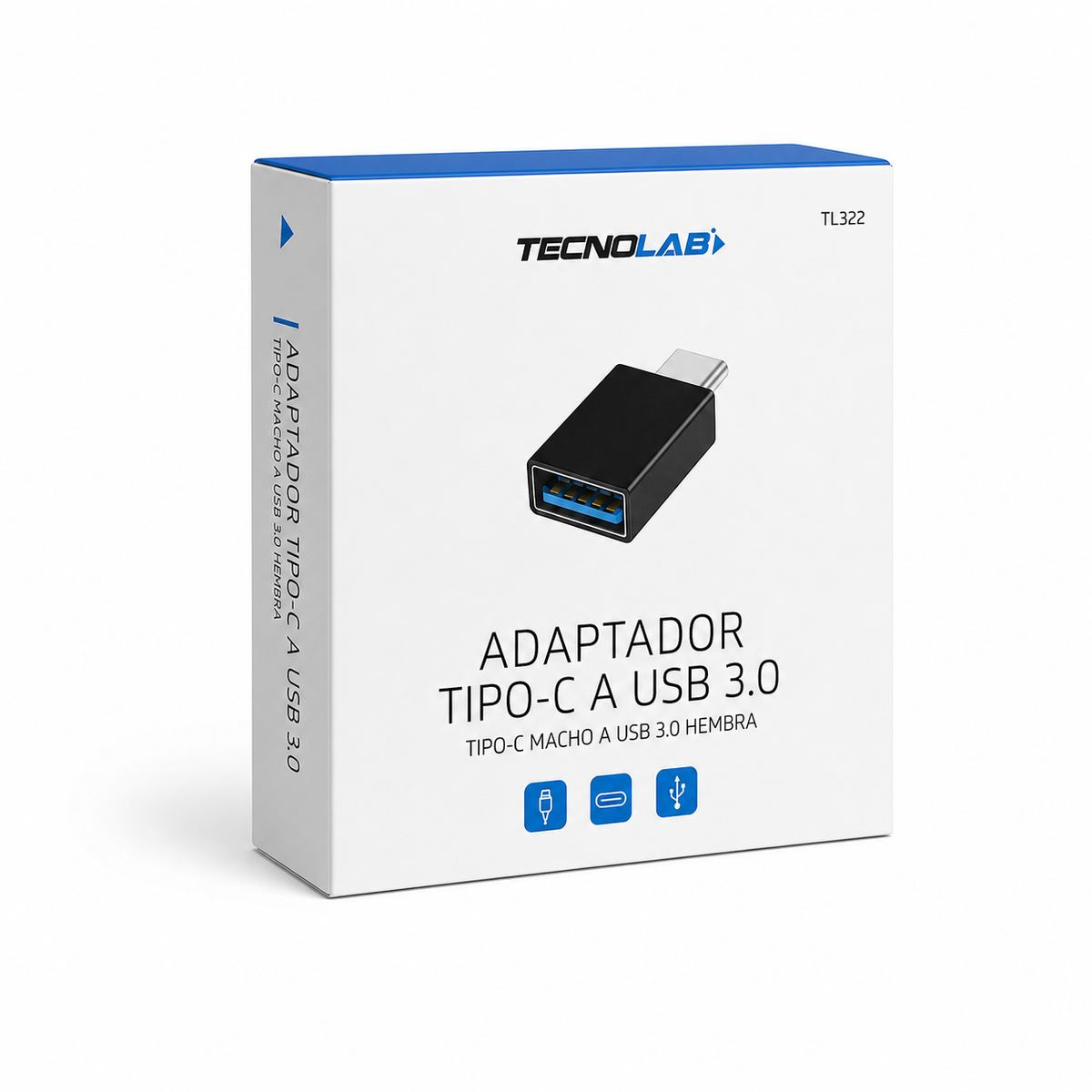 Adaptador USB-C a USB 3.0  Ultra Compacto High Speed